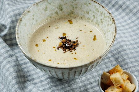 Крем-суп из белых грибов