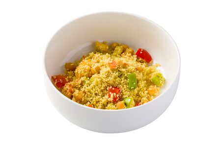 Кускус с овощами карри