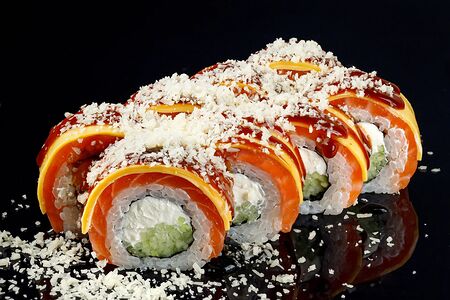 Филадельфия лосось и чеддер