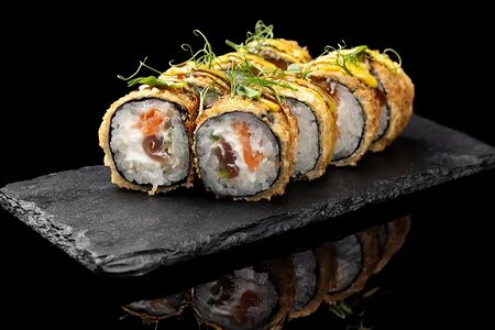 Темпурный лосось-тунец