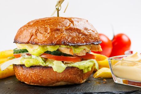 Бургер Курочка Песто