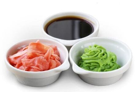 Набор (имбирь, соус, васаби)