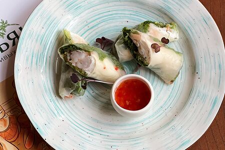 Спринг-ролл с креветкой