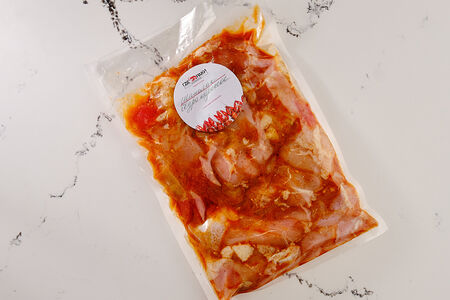 Шашлык из куриных бедер в фирменном маринаде