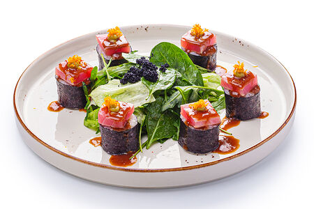 Татаки ролл с тунцом