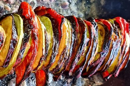 Овощи на мангале