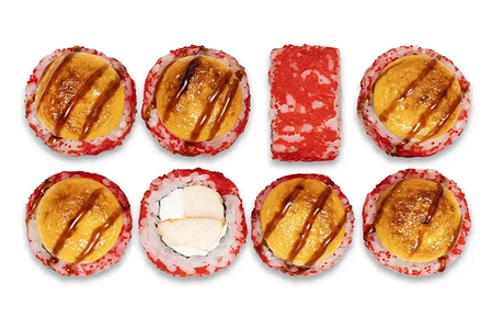 Запеченный острый с курицей