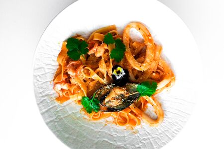Паста с морепродуктами