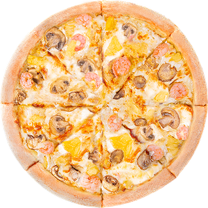 Креветки с ананасами