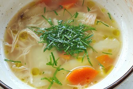 Куриный суп 