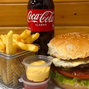 Комбо бургер куриный