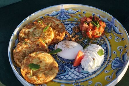 Оладьи из цуккини 