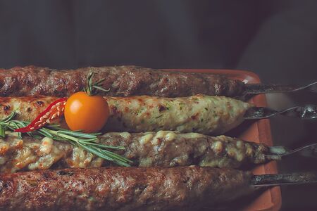 Люля-кебаб из телятины