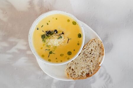 Сырный крем-суп 