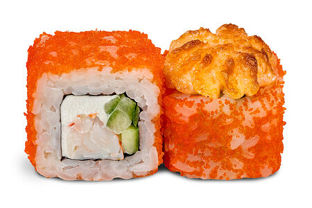 Запеченный с креветкой