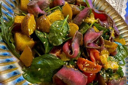 Салат с Ростбифом