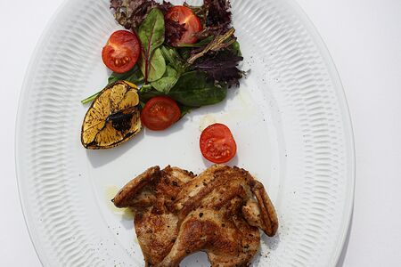 Лимонный цыпленок