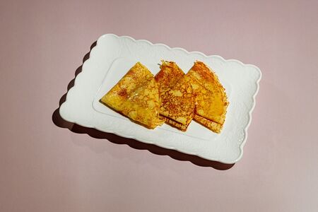 Блины со сгущенкой