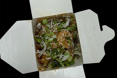 Рис с креветками