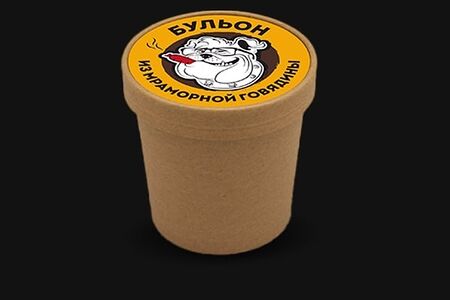 Бульон из мраморной говядины