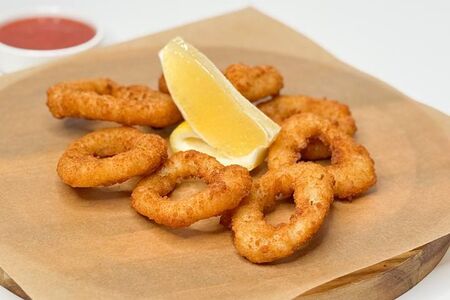 Кольца кальмара в панировке