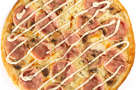 Ветчина с грибами