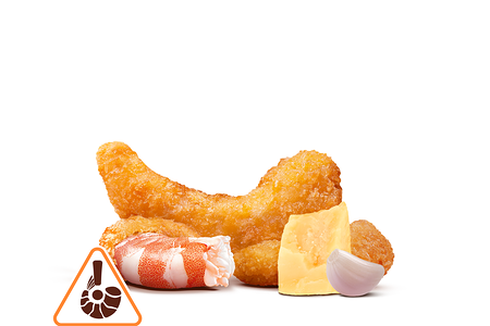 Креветки Пармезан и Чеснок (3 шт.)