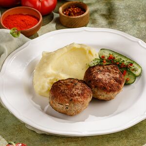 Котлеты Домашние от Петровны с пюре