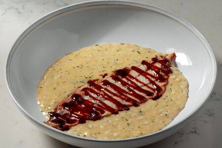 Ризотто с угрём