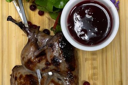 Перепёлка на гриле