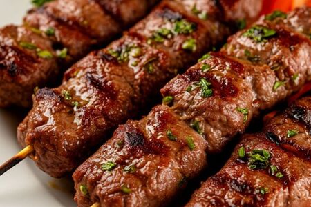 Шашлык из бараньей мякоти