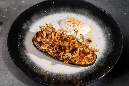 Пряный баклажан на гриле