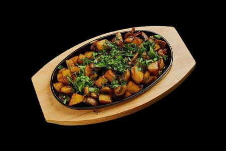 Картофель с грибами