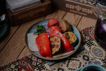 Овощи на мангале