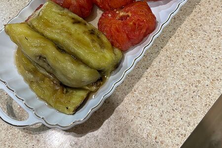 Баклажаны на пару дольками