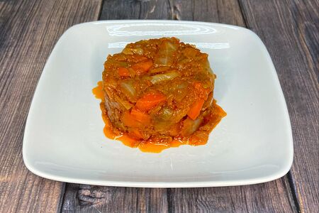 Капуста тушёная