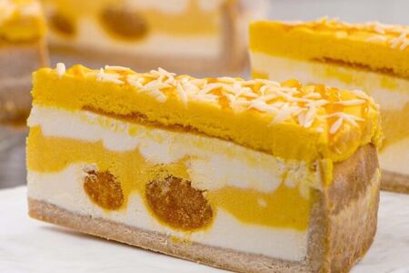 Чизкейк "Манго-маракуйя"