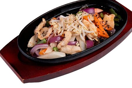 Курица на доске