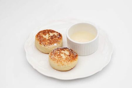 Сырники со сгущенкой