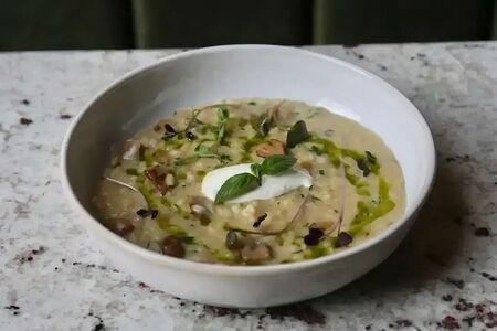 Ризотто с белыми грибами