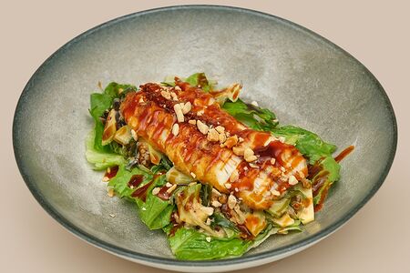 Салат с угрем 