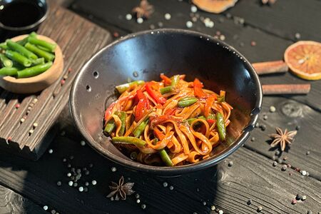 Удон с овощами