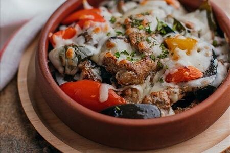 Баклажаны со свининой С собой