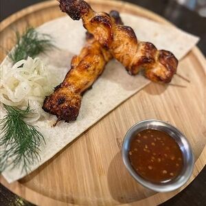 Шашлык из куриного филе