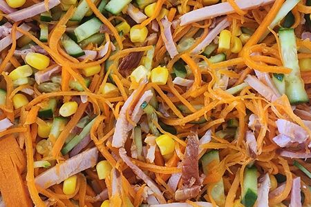 Салат с карбонадом