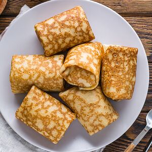 Блинчик с мясом