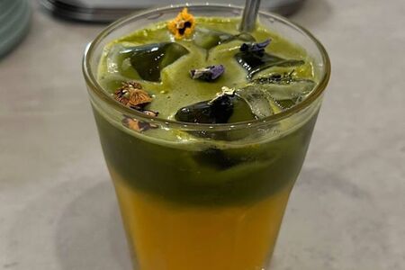 Айс матча-апельсин