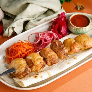 Шашлык из бедра цыплёнка