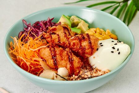 Поке с курицей терияки Big