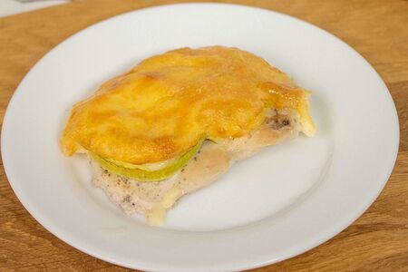 Куриная грудка с кабачками